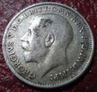 1911 British Three Pence In Fine-vf Condition