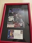 Karl Malone Autograph Postcard With Sports Illustrated Cover