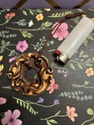 Vintage Chinese Hand Carved Resin Pendant