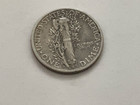 1944-d Mercury Head Silver Dime In Average Circulated Condition Vf