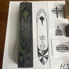 Vtg Letterpress Printers Blocks 6 Miscellaneous Businesses And Other Designs 