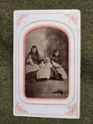 Old Vintage Antique 1880 Tintype Photo Young Girl Porcelain German Germany Doll
