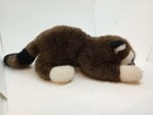 Vintage Russ Berrie Plush Yomiko Classics Realistic Raccoon 15    Nose To Tail Guc