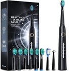 Sonic Electric Toothbrush For Adults 8 Brush Heads 5 Modes Rechargeable