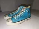 Vintage Converse Chuck Taylor All Star Shoes Mens 8 5 Teal Made In Usa High Tops