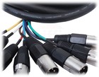 Fat Toad  2 Pack  Xlr Snake Cable 8 Channel 10ft Patch Multicore Pro-audio 3-pin