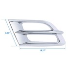 Abs Side Fairing Accent Grilles Fit For Honda Goldwing Gl1800 2001-2011