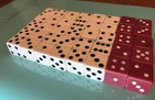 40 Vintage Dice Lot For Table Top Gaming Board Games 10 Red 30 White