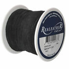 Suede Craft Lace Black 1 8  X 25 Yds  By Silver Creek Realeather Made In Usa