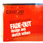 New Clearprint Vellum Pad Fade Out Grid 11  X 17  50 Sheets Drafting 1000hp-8