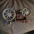 Vintage Arcade Fordson Cast-iron Toy Farm Tractor With Driver