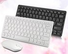 Mini Wireless Keyboard And Mouse Combo For Mac Laptop W usb Receiver  2 Battery