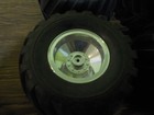 Vintage Monster Truck Set Of 4 Soft Rubber Tires For Parts