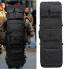 39  Tactical Double Padded Carbine Rifle Bag Double Carbine Hunting Backpack Blk