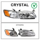 For 1997 1998 1999 Toyota Camry Headlights Headlamps W  Corner Lights Left right
