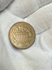 1865 Two Cent Piece Choice Bu Great Eye Appeal Strong Strike Toned A43