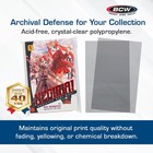 Bcw Digest   Manga Polypropylene Bags     100 Pack   Clear Acid-free Manga   Diges