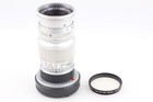  exc 5  Leica Wetzlar Leitz Elmar 90mm F 4 Lens Silver M Mount From Japan