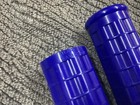 Oem  Nos   Knucklehead  Panhead Blue Plastic Hand Grips  Dealer Accessory Items