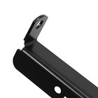 Black Steel Ls1 Swap Throttle Cable Bracket For Lokar Throttle Accelerator Cable