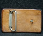 Xa13156 Very Cool Vintage 1970s     floral     Nature Artwork Unisex Belt Buckle