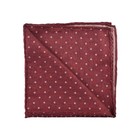 Brunello Cucinelli Men s 100  Silk Two Tone Geometric Pocket Square New