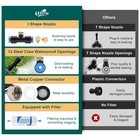 26ft  8m  Misters For Outside Patio  Misting Cooling System With Water Filter