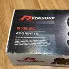 Renegade Rx 6 2c 6 5  Component Car Speakers 200w Open Box Complete