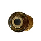 Vintage Mini Kaleidoscope Wood Grain   Brass By Van Cort Usa 2 1 8   