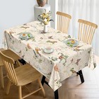 Retro Bird Branch Tablecloth 60x84 In Rectangular 84 x60 
