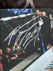 Nate Diaz Ufc Autograph Signed 16x20 Canvas W    209    Inscription Beckett Coa