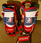Ccm Team Usa Hg4p3c Pro Hockey Gloves Sr 14  New