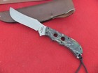 Bad Blood Usa Made Mint In Box G10 Camo Full Tang 440c Fixed Blade Knife