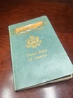 Rare Vtg 1966 Us Passport Joint Husbandwife  Expired  Stamps photo  Vaccines