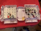 Singer Sew Essentials Portable Sewing Case Box W  36 Spools Of Thread   More