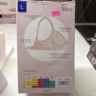 Felina Adaptive Cup Wire Free Bra 2-pack L Beige Seamless Lightly Lined