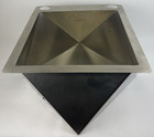 Franke Undermount 14 25  Diamond Cut Stainless Steel Sink With 9 5 8 Inch Bowl