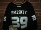 Matt Beleskey Authentic 2012-2013 Game Worn Set 3 Anaheim Ducks Hockey Jersey 58