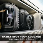 Purple Luggage Tag 2pcs Luggage Identifiers For Suitcases suitcase