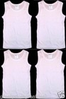 4pk Girls Regular Straps Tank Tops Cotton Undershirts Toddler Kids Size 1 12