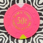 Sam s Town 50c  0 50 Kansas City  Missouri Gaming Poker Casino Chip V426