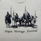 Vintage 80s Piqua Heritage Festival Native American Single Stitch Shirt Large