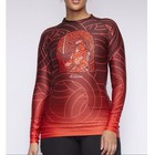 New Alchemize Fightwear Long Sleeve Rashguard Sz 2xl Mma Bjj Boxing Training