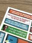 1 Vintage Napoleon Dynamite Stickers Sheet Promo Movie Film Promotional 2004