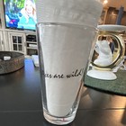 Ace Hard Cider Clear Decorated Advertising Drinking Glass  Cold Beverage