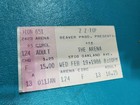 Original Zz Top Feb 19  1986 Rock Concert Ticket Stub Z Z Top St Louis The Arena