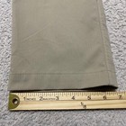 Under Armour Mens Sz 32 Golf Pants Beige Straight Leg Chino Showdown Nylon Blend