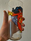 Rare 1978 Marvel Comics Glass Spider-woman Super Hero Character 70s
