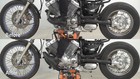 Billet Aluminum 6  Forward Control Footpegs For Yamaha Virago 535 Xv535 Xv400