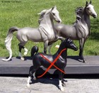 Breyer Horse  410145 Family Saddlebred Trio Dark Grey Stallion Jcpenney Special